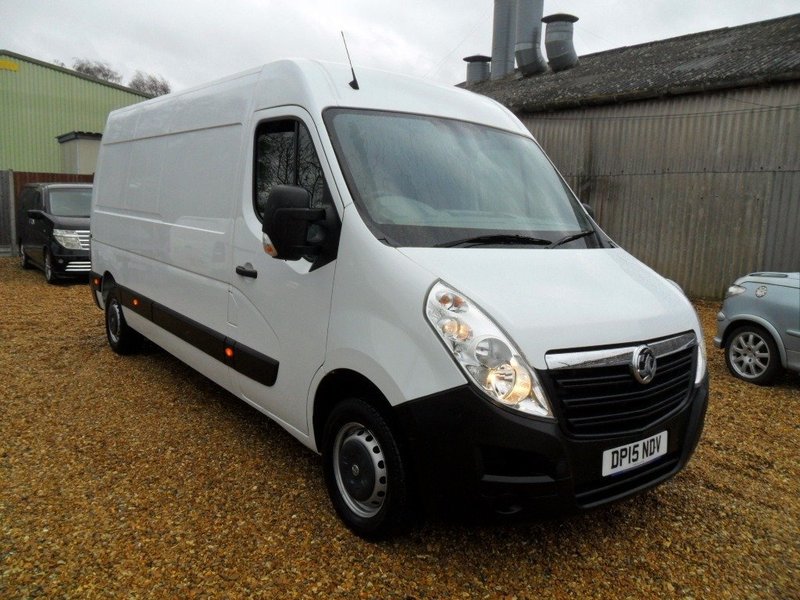 VAUXHALL MOVANO CDTi 110 L3H2 LWB F3500 FWD 2015