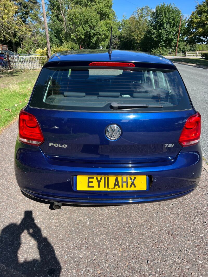 VOLKSWAGEN POLO 1.2 tsi dsg automatic se 2011