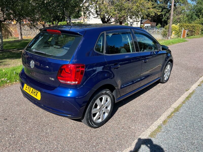 VOLKSWAGEN POLO 1.2 tsi dsg automatic se 2011