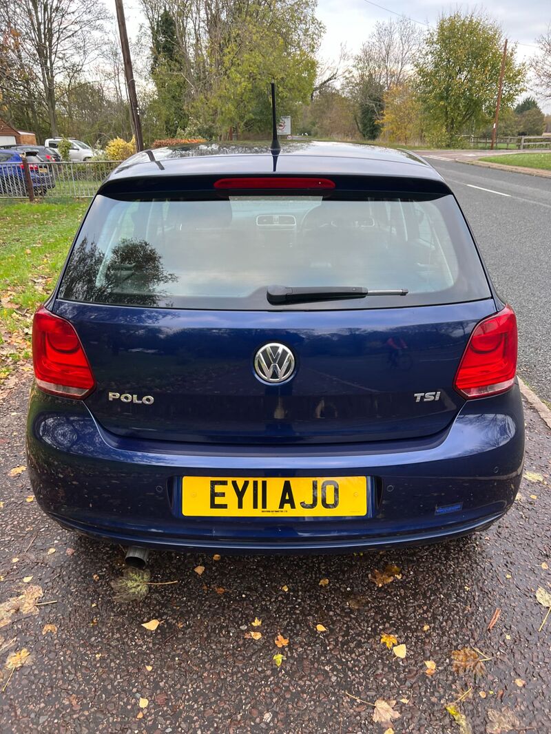 VOLKSWAGEN POLO 1.2tsi automatic se 2011