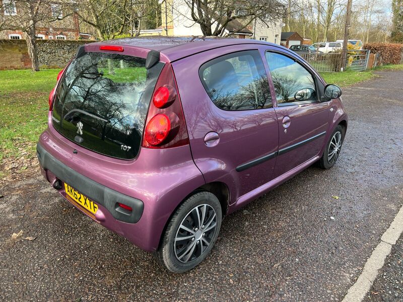 PEUGEOT 107 ACTIVE 2012